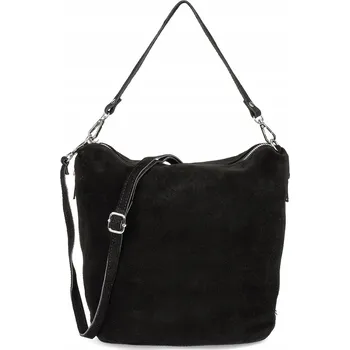 Kabelka Beltimore kabelka přes rameno přírodní kůže černá