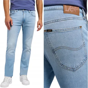 Pánské džíny Pánské džíny rovného střihu Lee DAREN ZIP FLY 32/34