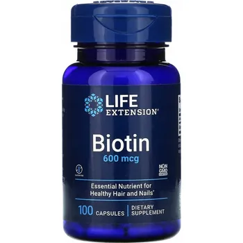 Doplněk stravy Life Extension Biotin 600 mcg kapsle 100 ks