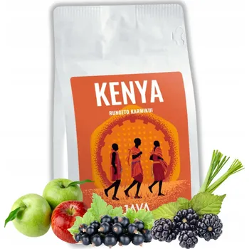 Káva Káva zrnková Arabica JAVA COFFEE Kenya Rungeto Karmikui 250 g 250 g