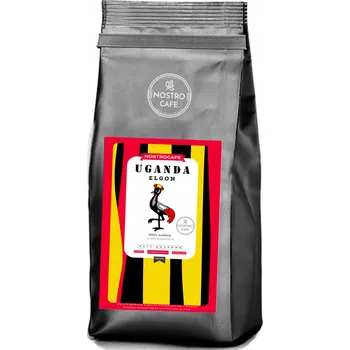 Káva Káva zrnková NostroCafe 100% arabica Uganda 1000 g středně pražená