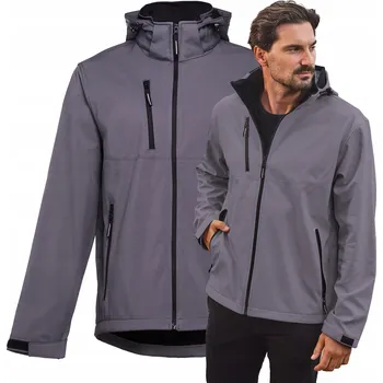 Pánská softshellová bunda TH Clothes pánská softshellová bunda s kapucí softshell velikost XXL