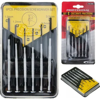 Šroubovák Sada precizních šroubováků 6 ks