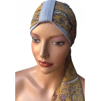 Čepice Eva Design turban vícebarevný, univerzální velikost