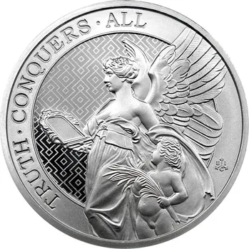 Stříbrná investiční mince The Queen´s Virtues - Truth 1 Oz 2022