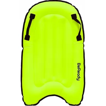 Vodní sport AGAMA Nafukovací surfovací deska BE READY NO SIZE ŽLUTÁ