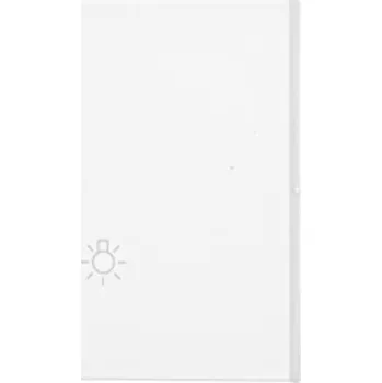 Nástěnné svítidlo Kryt s piktogramem “světlo”, k přístrojům SP1M, Simon 55 TKWS1/111, bílá