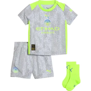 Manchester City Puma Grey 351209 9-12 Mnth