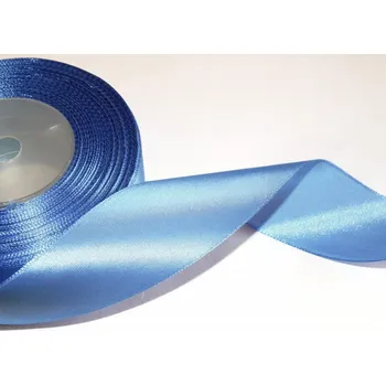 Stuha Stuha saténová - azurově modrá (12 mm × 32 m)