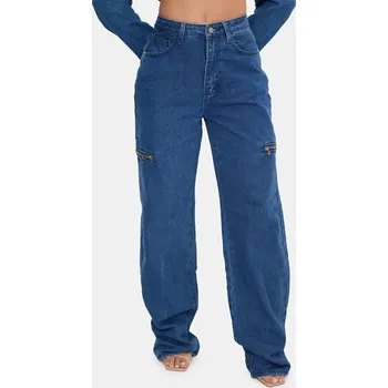 Dámské džíny Džíny I Saw It First Mid Blue 4290728 10 (S)