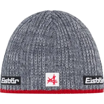 Módní doplněk čepice Eisbär Rene SA, ketchup/grey 113744