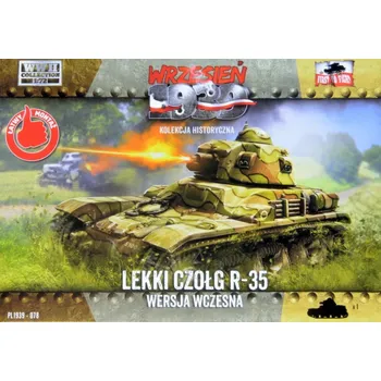 Plastikový model Renault R-35 Early - French Light Tank - First to Fight PL1939-078