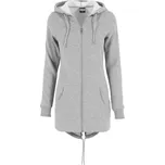 Ladies Sweat Parka - grey S