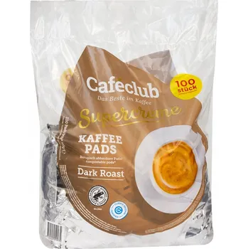 Caféclub Dark Roast pads 100 ks