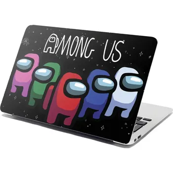 samolepka Sablio Samolepka na notebook AMONG US Černý vesmír - 29x20 cm