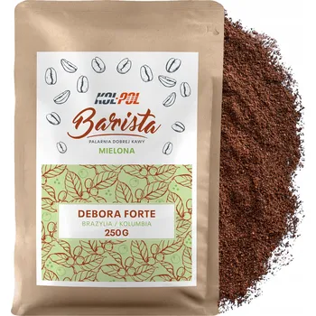 Káva MLETÁ KÁVA 250g Káva 100% Arabica Čerstvě Pražená - Debora Forte x Kol-Pol