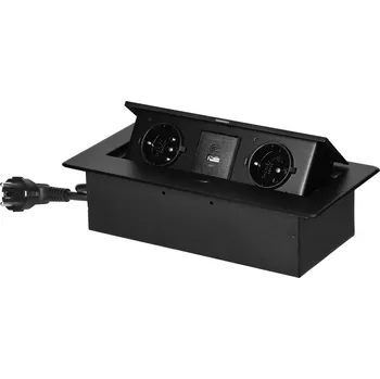 ORNO Výklopná zásuvka OR-GM-9035(GS)/B