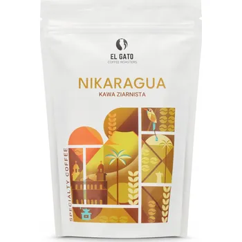 Káva Káva zrnková Arabica Elgato El-Gato Kolumbie Antioquia 250 g