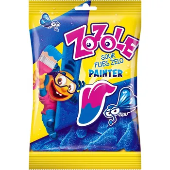 Bonbon MIESZKO ŽELÉ BONBONY ZOZOLE KYSELÉ MOUCHY 75G