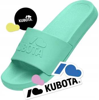 Dámské žabky PLAVECKÉ NAZOUVÁKY KUBOTA PLAIN DÁMSKÉ 36 MINT + SADA NÁLEPEK 36