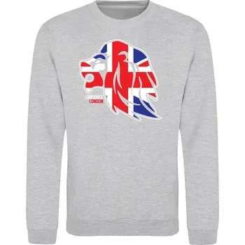 Dámská móda Mikina Lonsdale Grey 3 3514259 S