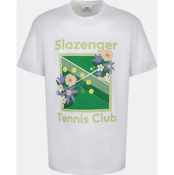 Pánské tričko Tričko Slazenger White 7376962 S