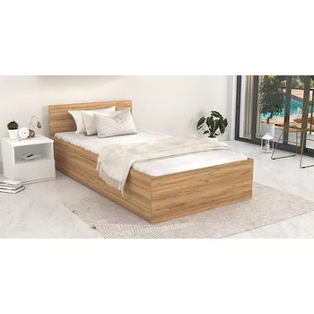 Postel Postel PANAMA KLASIK 90x200 + rošt DUB