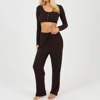 Dámské pyžamo Brave Soul Chocolate 5026469 14 (L)