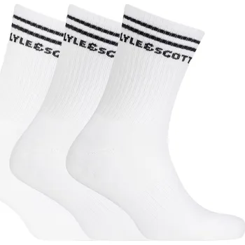 Pánské ponožky Ponožky Lyle and Scott Bright White 8945717 Mens 7-11