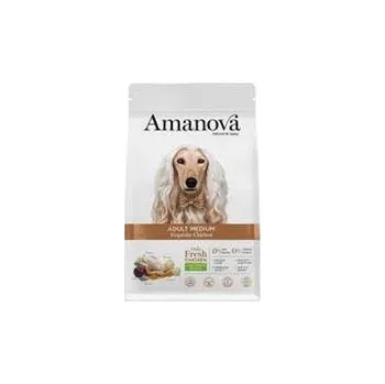 Krmivo pro psa Amanova Dog Adult Medium Chicken & Quinoa LG 12 kg