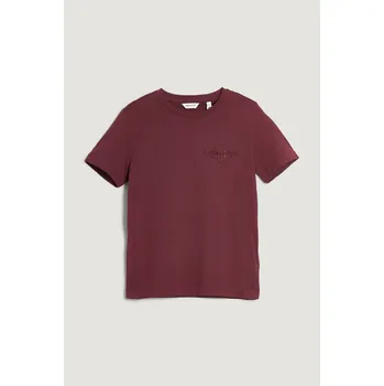 Dámské tričko TRIČKO GANT REG TONAL SHIELD SS T-SHIRT PLUM WINE