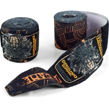 Bandáž na box a MMA Boxerské bandáže Ground Game RAGNAROK 4m Velikost: Univerzální