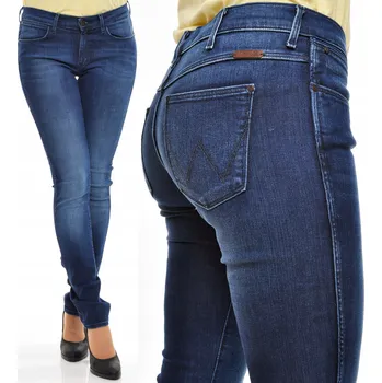 Dámské džíny WRANGLER džíny HIGH WAIST skinny NAVY CORYNN _ W27 L34