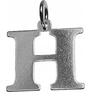 Přívěsek Stříbrný přívěsek písmeno H velké H STŘÍBRO 925