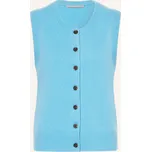 (The Mercer) N.Y. Dámská Pletená Vesta Z Kašmíru, tmavě...