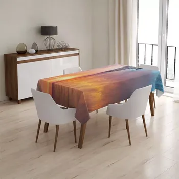 ubrus Sablio Ubrus Západ slunce nad mořem - 90x90 cm