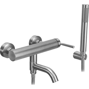 Vodovodní baterie Vanová baterie REA ARGON, nikl kartáčovaný