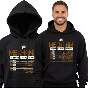 Pánská mikina PÁNSKÁ MIKINA SE VTIPNÝM POTISKEM JAKO DÁREK PRO MECHANIKA KUTILA M
