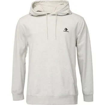 Pánská mikina Pánská mikina Converse STANDARD FIT LEFT CHEST STAR CHEV EMB HOODIE FT XXL Šedá