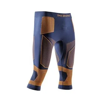 Pánské legíny X-Bionic Energy Accumulator Light Pants 3/4 Men marine/orange XL; Modrá kalhoty + DÁREK DLE VÝBĚRU!
