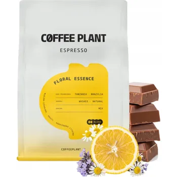 Káva Káva zrnková Arabica COFFEE PLANT Floral Essence Espresso 250 g