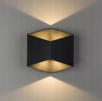 Nástěnné svítidlo Venkovní nástěnné svítidlo Nowodvorski černé s integrovaným LED zdrojem 5 W