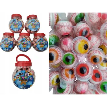 Bonbon Želatinové bonbóny Eye Gummy Bonbons Želé Bonbony Eye Želé Bonbony Bonbons 50 Ks x 10g Profisa 100 g