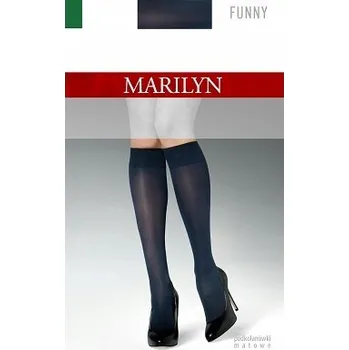 Dámské oblečení MARILYN PODKOLENKY FUNNY bronzo ONE SIZE