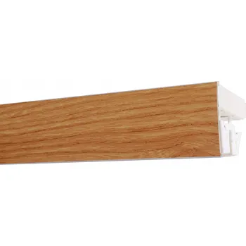 Obraz Stropní lišta Grac 530 cm hnědá dvojitá