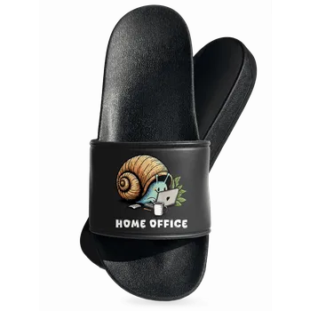 Pánské pantofle Bastard Šnekův home office pantofle Black