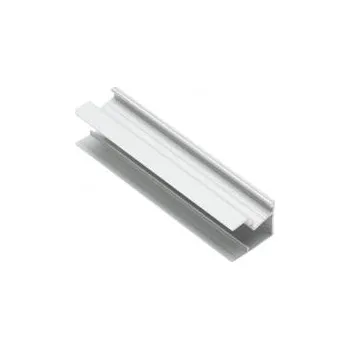 LED páska GTV LED hliníkový profil sokl úzký, s podšitou GLAX stříbrnou DESKOU 19mm