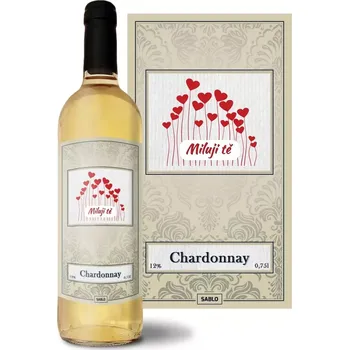 Víno Sablio Bílé víno Miluji tě 2: 0,75 l