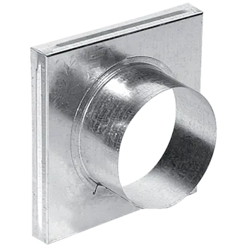 Větrací mřížka KRATKI Redukce do mřížky BASIC 22x22cm 150mm