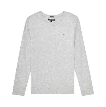 Dámská halenka Tommy Hilfiger Halenka KB0KB04141 D Šedá Long Sleeve 16